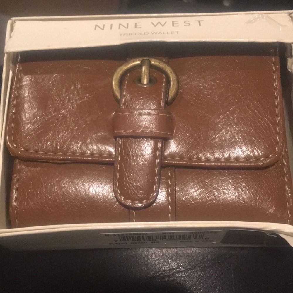 Nine West Nut Brown Women’s Trifold Wallet